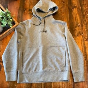 American Eagle hoodie. Gray with black logo, size medium, excellent condition!